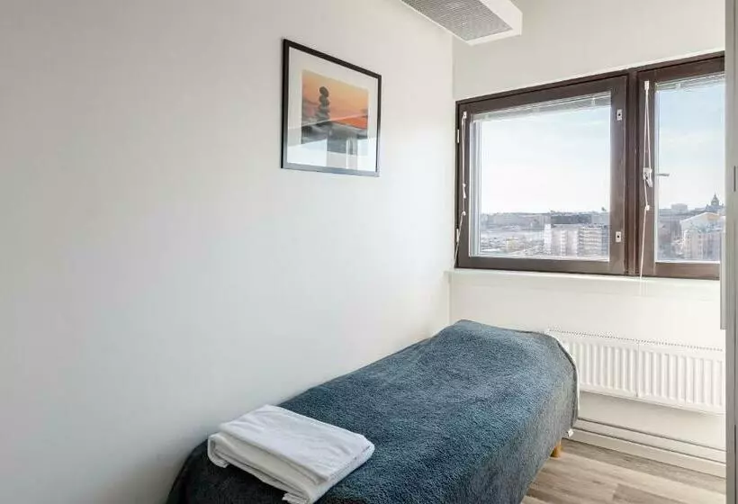 バスルーム共有のシングルスタンダード, Sky Hostel Helsinki