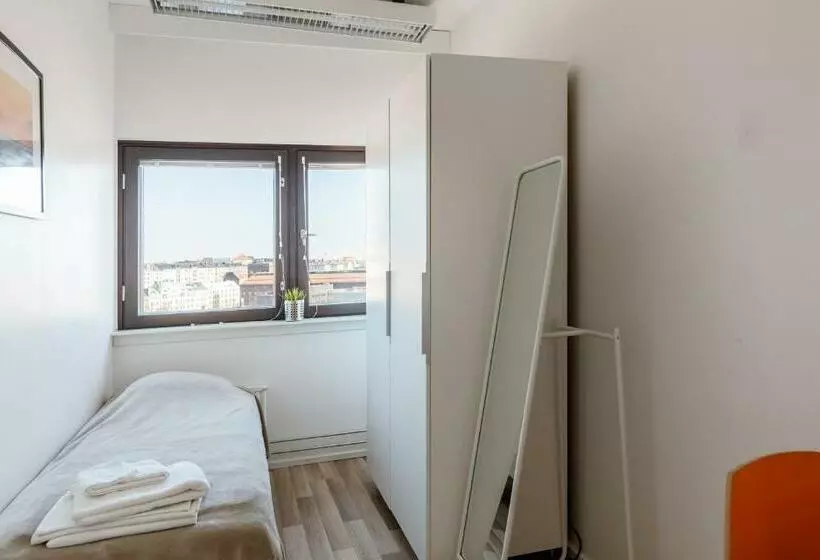 バスルーム共有のシングルスタンダード, Sky Hostel Helsinki