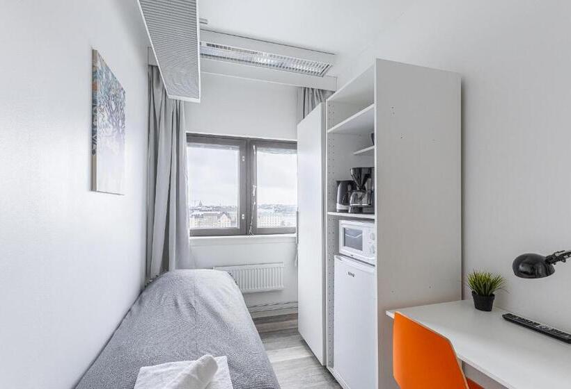 Номер Стандарт Индивидуальный Совместная Ванная, Sky Hostel Helsinki