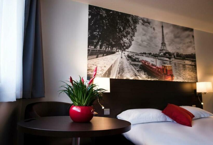 غرفة قياسية ثلاثية, Hôtel Pavillon Des Gâtines