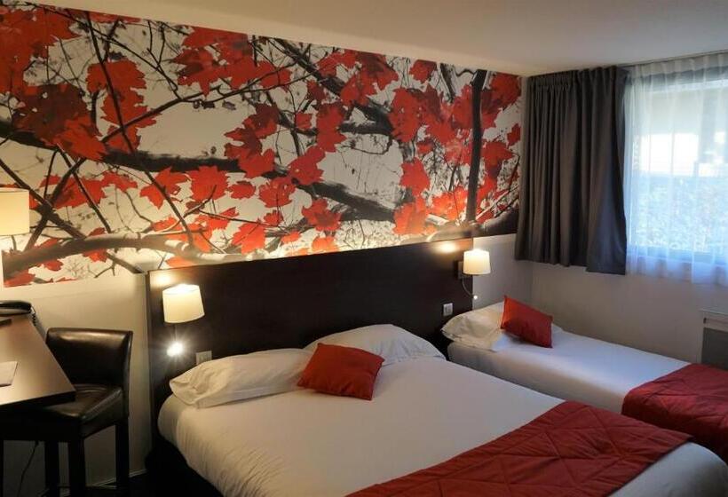 غرفة قياسية ثلاثية, Hôtel Pavillon Des Gâtines