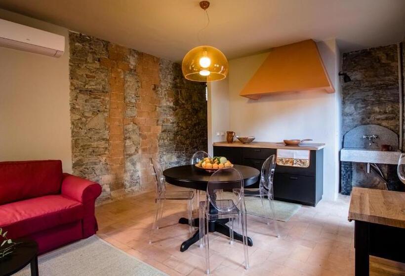 带1个卧室的公寓, Villa Alta Residenza D Epoca Con Piscina