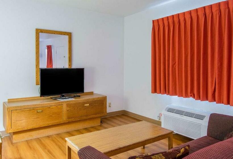 キングサイズベッドのスタンダードルーム, Motel 6 Madras, Or