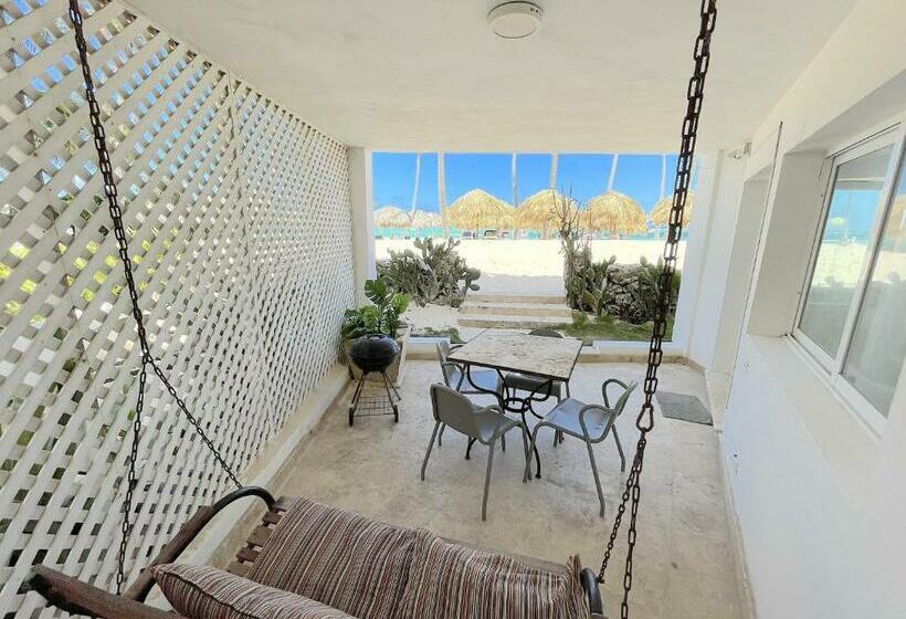 آپارتمان 1 خوابه با چشمانداز دریا, Oceanfront & Garden View Villas Hotel Wifi Bbq Parking Los Corales Beach Club & Spa