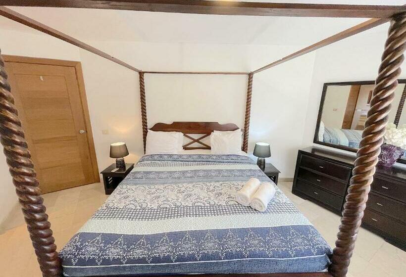 آپارتمان 1 خوابه با چشمانداز دریا, Oceanfront & Garden View Villas Hotel Wifi Bbq Parking Los Corales Beach Club & Spa