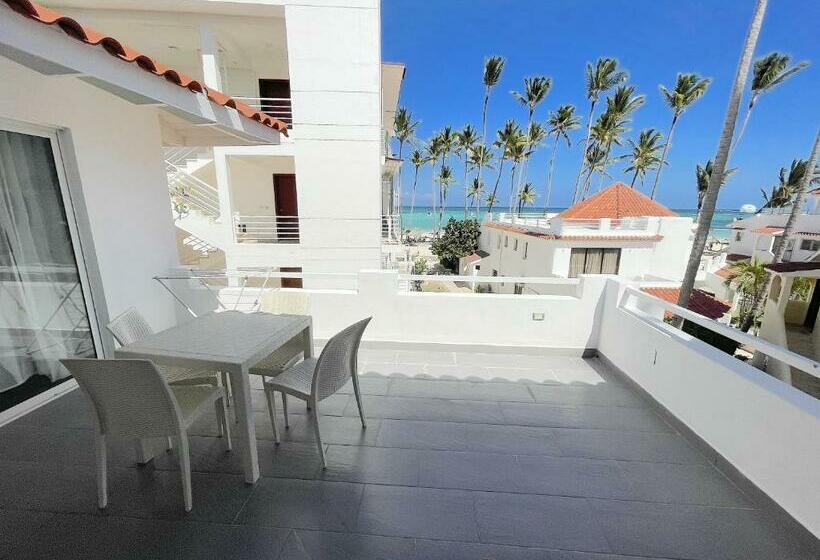 ویلای 1 خوابه با چشمانداز دریا, Oceanfront & Garden View Villas Hotel Wifi Bbq Parking Los Corales Beach Club & Spa