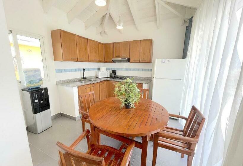 ویلای 1 خوابه با چشم‌انداز دریا, Oceanfront & Garden View Villas Hotel Wifi Bbq Parking Los Corales Beach Club & Spa