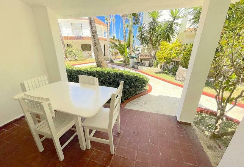 ویلای 1 خوابه با چشمانداز باغ, Oceanfront & Garden View Villas Hotel Wifi Bbq Parking Los Corales Beach Club & Spa