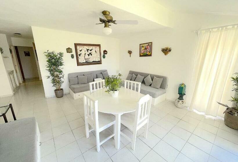 ویلای 1 خوابه با چشمانداز باغ, Oceanfront & Garden View Villas Hotel Wifi Bbq Parking Los Corales Beach Club & Spa