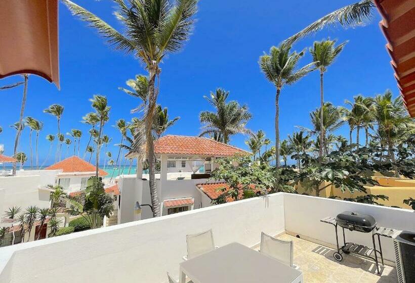 ویلای 1 خوابه با چشم‌انداز دریا, Oceanfront & Garden View Villas Hotel Wifi Bbq Parking Los Corales Beach Club & Spa