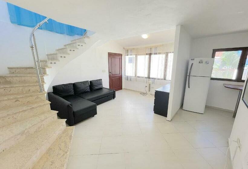 ویلای 1 خوابه با چشمانداز دریا, Oceanfront & Garden View Villas Hotel Wifi Bbq Parking Los Corales Beach Club & Spa