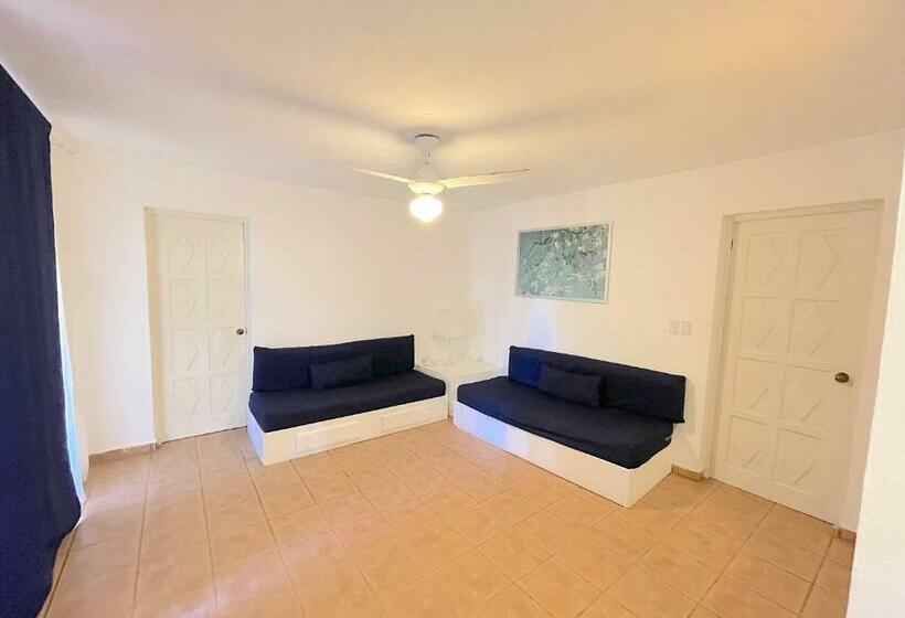 ویلای 1 خوابه با چشمانداز باغ, Oceanfront & Garden View Villas Hotel Wifi Bbq Parking Los Corales Beach Club & Spa