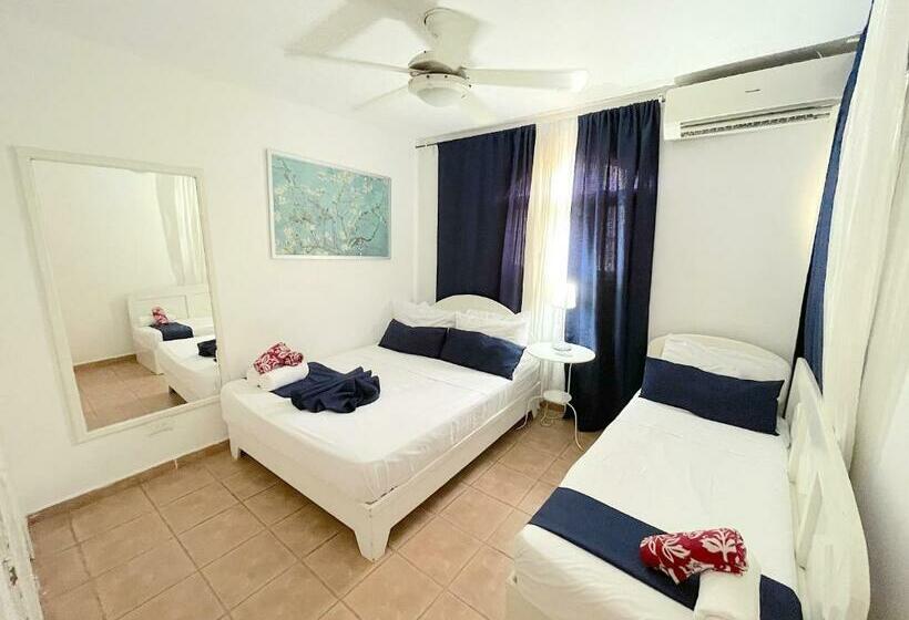 ویلای 1 خوابه با چشمانداز باغ, Oceanfront & Garden View Villas Hotel Wifi Bbq Parking Los Corales Beach Club & Spa