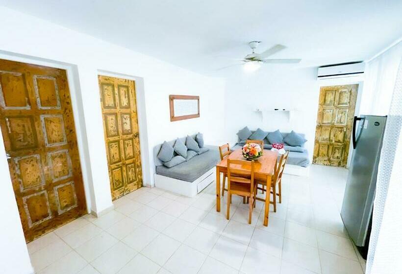 ویلای 1 خوابه با چشمانداز باغ, Oceanfront & Garden View Villas Hotel Wifi Bbq Parking Los Corales Beach Club & Spa