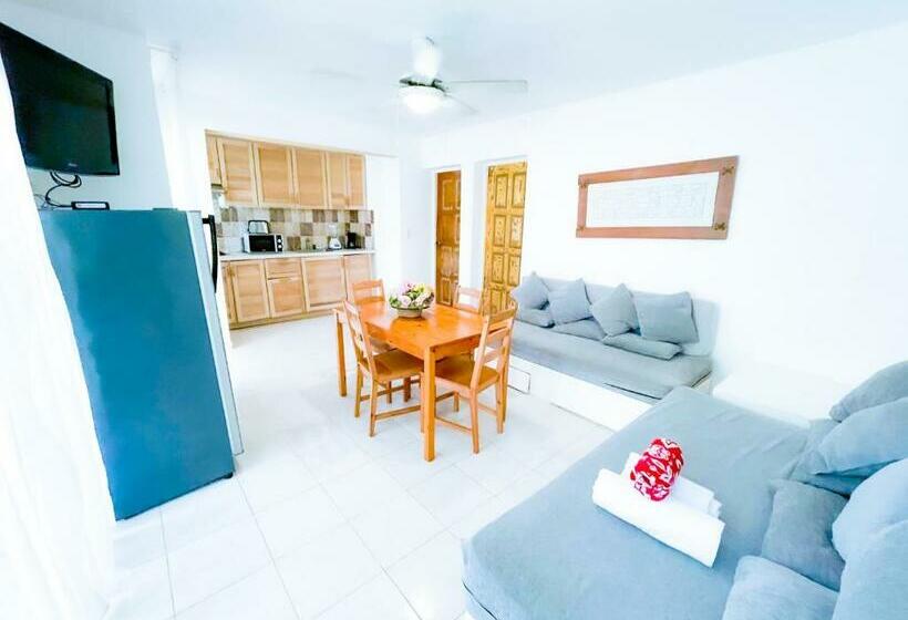 ویلای 1 خوابه با چشمانداز باغ, Oceanfront & Garden View Villas Hotel Wifi Bbq Parking Los Corales Beach Club & Spa