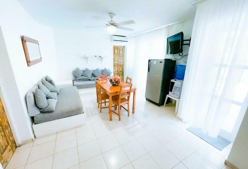 ویلای 1 خوابه با چشمانداز باغ, Oceanfront & Garden View Villas Hotel Wifi Bbq Parking Los Corales Beach Club & Spa