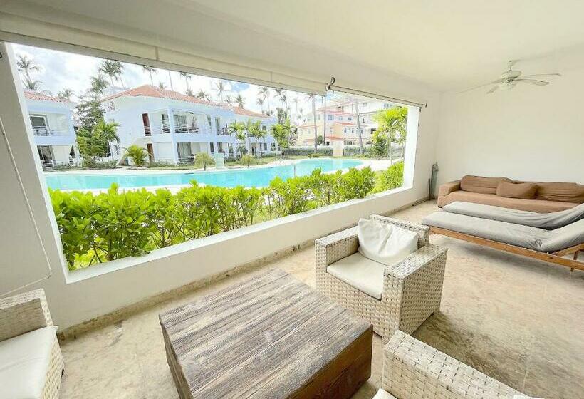 آپارتمان 1 خوابه با چشمانداز استخر, Oceanfront & Garden View Villas Hotel Wifi Bbq Parking Los Corales Beach Club & Spa