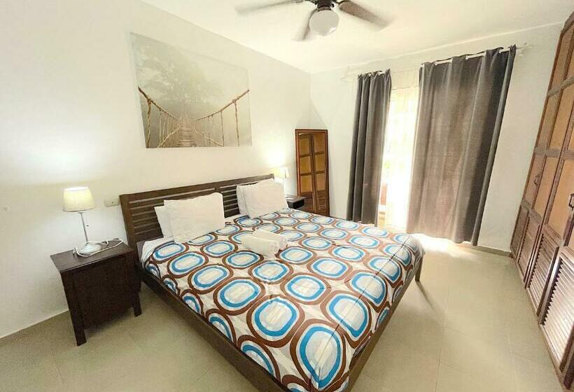 آپارتمان 1 خوابه با چشمانداز استخر, Oceanfront & Garden View Villas Hotel Wifi Bbq Parking Los Corales Beach Club & Spa