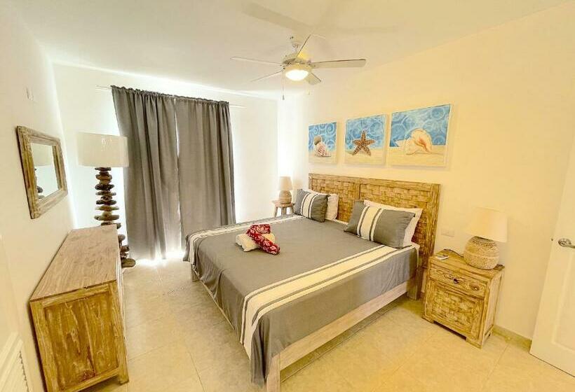 آپارتمان 1 خوابه با چشمانداز استخر, Oceanfront & Garden View Villas Hotel Wifi Bbq Parking Los Corales Beach Club & Spa