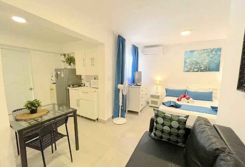 استودیوی لوکس, Oceanfront & Garden View Villas Hotel Wifi Bbq Parking Los Corales Beach Club & Spa