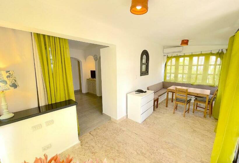 ویلای 1 خوابه با چشم‌انداز باغ, Oceanfront & Garden View Villas Hotel Wifi Bbq Parking Los Corales Beach Club & Spa