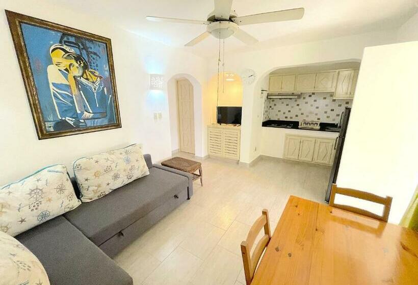 ویلای 1 خوابه با چشمانداز باغ, Oceanfront & Garden View Villas Hotel Wifi Bbq Parking Los Corales Beach Club & Spa