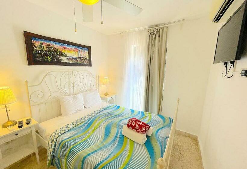 ویلای 1 خوابه با چشمانداز باغ, Oceanfront & Garden View Villas Hotel Wifi Bbq Parking Los Corales Beach Club & Spa