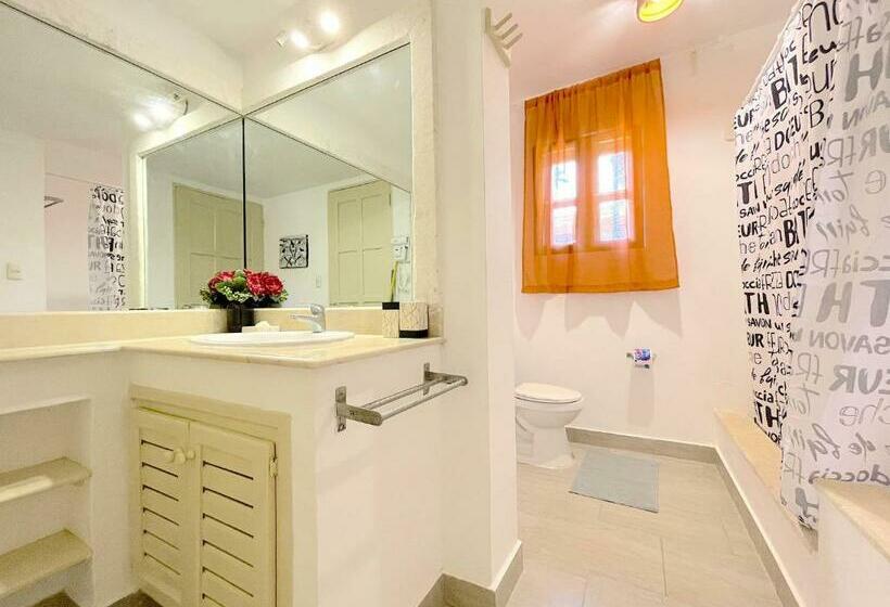 ویلای 1 خوابه با چشم‌انداز باغ, Oceanfront & Garden View Villas Hotel Wifi Bbq Parking Los Corales Beach Club & Spa