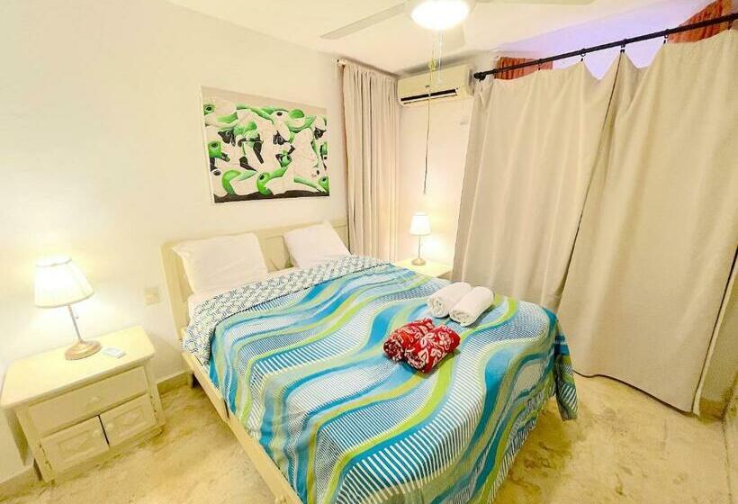 ویلای 1 خوابه با چشمانداز باغ, Oceanfront & Garden View Villas Hotel Wifi Bbq Parking Los Corales Beach Club & Spa