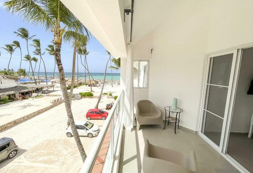 آپارتمان 1 خوابه با چشمانداز دریا, Oceanfront & Garden View Villas Hotel Wifi Bbq Parking Los Corales Beach Club & Spa