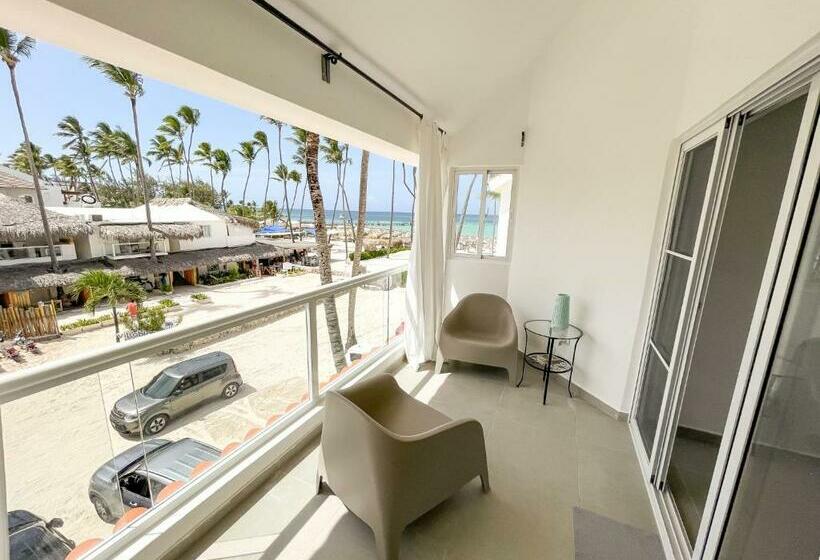 آپارتمان 1 خوابه با چشمانداز دریا, Oceanfront & Garden View Villas Hotel Wifi Bbq Parking Los Corales Beach Club & Spa