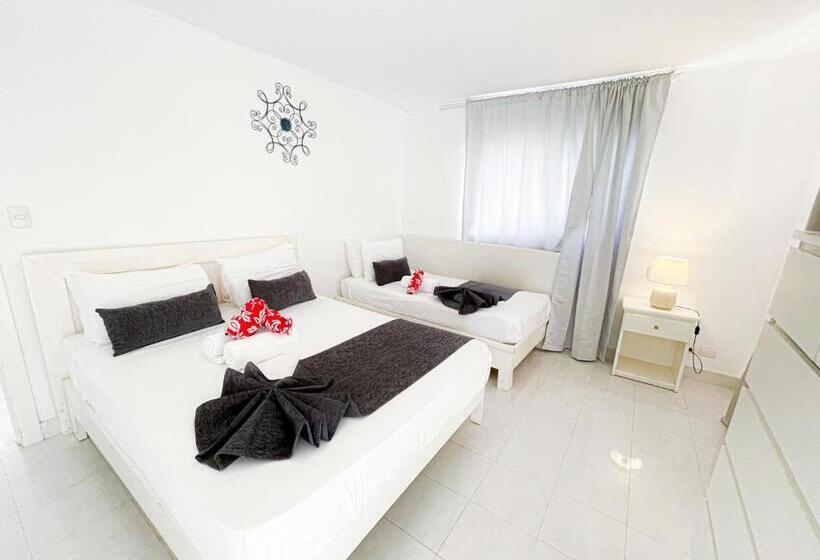 ویلای 1 خوابه با چشم‌انداز دریا, Oceanfront & Garden View Villas Hotel Wifi Bbq Parking Los Corales Beach Club & Spa