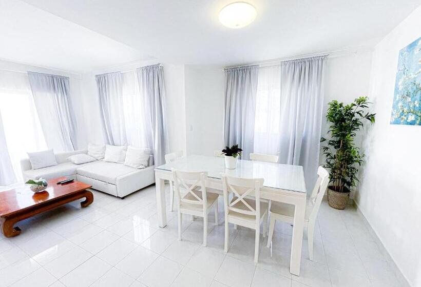 ویلای 1 خوابه با چشم‌انداز دریا, Oceanfront & Garden View Villas Hotel Wifi Bbq Parking Los Corales Beach Club & Spa