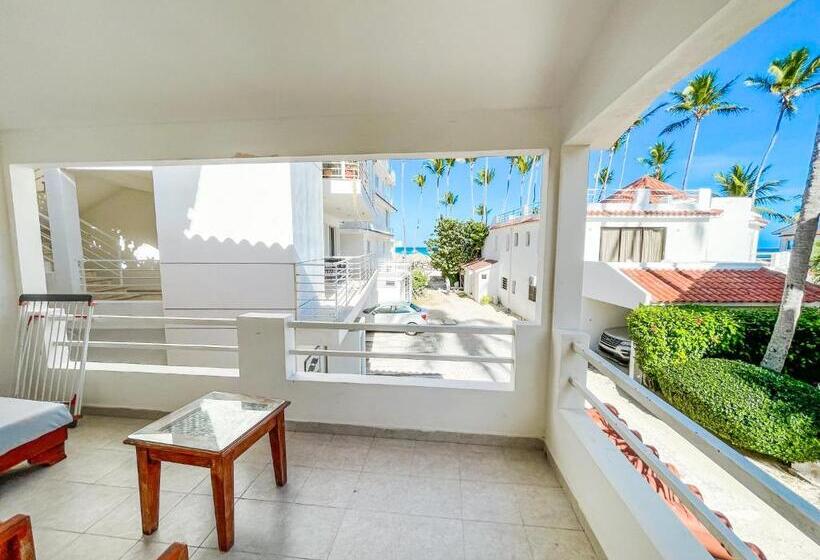 ویلای 1 خوابه با چشمانداز دریا, Oceanfront & Garden View Villas Hotel Wifi Bbq Parking Los Corales Beach Club & Spa