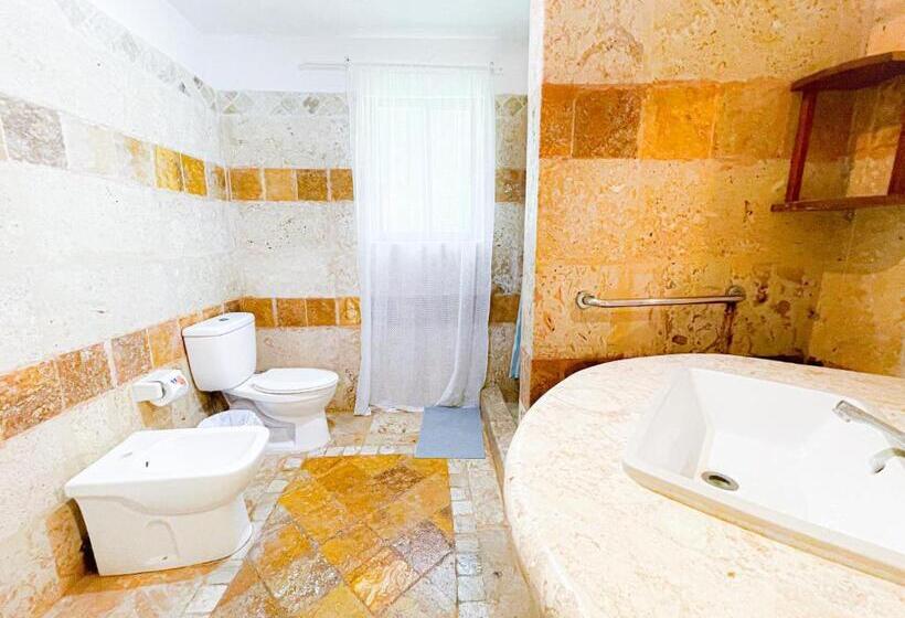 ویلای 1 خوابه با چشمانداز باغ, Oceanfront & Garden View Villas Hotel Wifi Bbq Parking Los Corales Beach Club & Spa