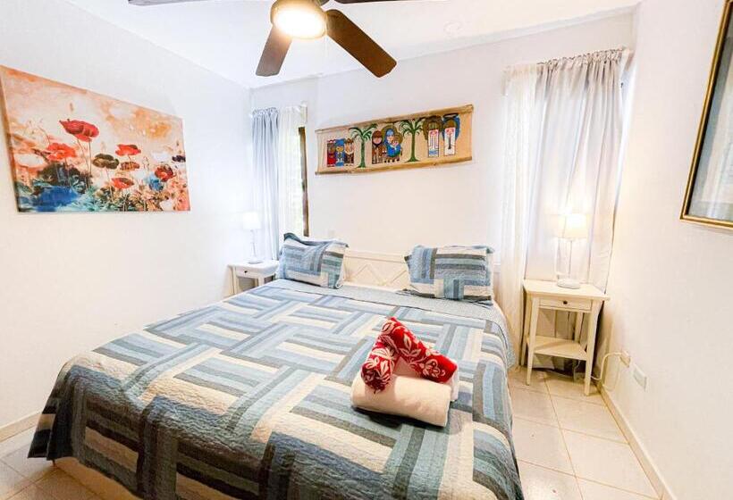ویلای 1 خوابه با چشم‌انداز باغ, Oceanfront & Garden View Villas Hotel Wifi Bbq Parking Los Corales Beach Club & Spa