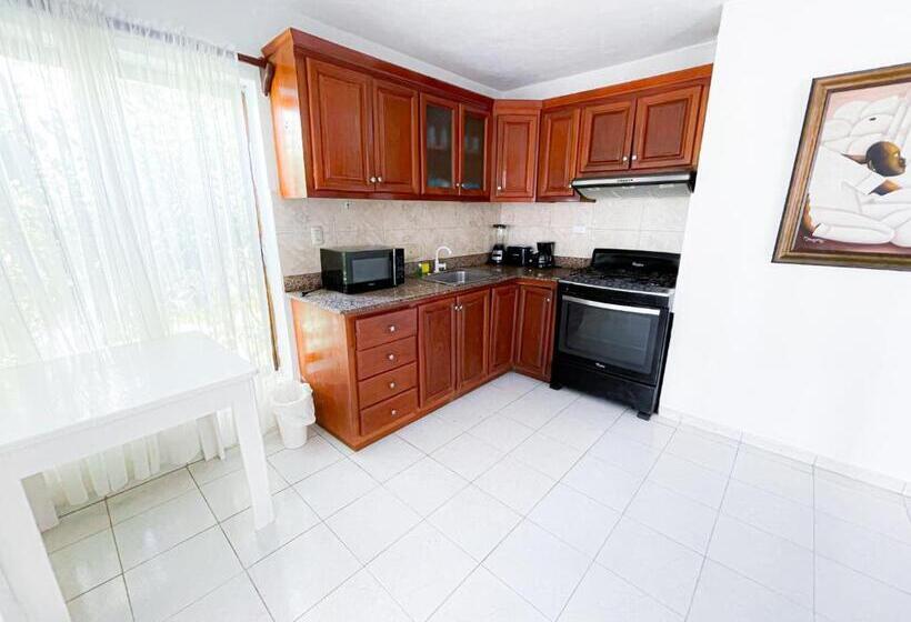 ویلای 1 خوابه با چشمانداز باغ, Oceanfront & Garden View Villas Hotel Wifi Bbq Parking Los Corales Beach Club & Spa