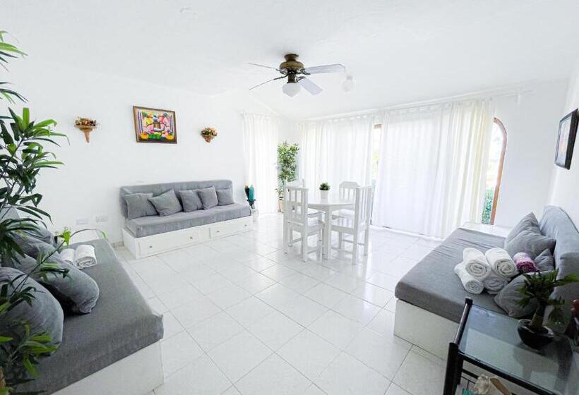 ویلای 1 خوابه با چشمانداز باغ, Oceanfront & Garden View Villas Hotel Wifi Bbq Parking Los Corales Beach Club & Spa