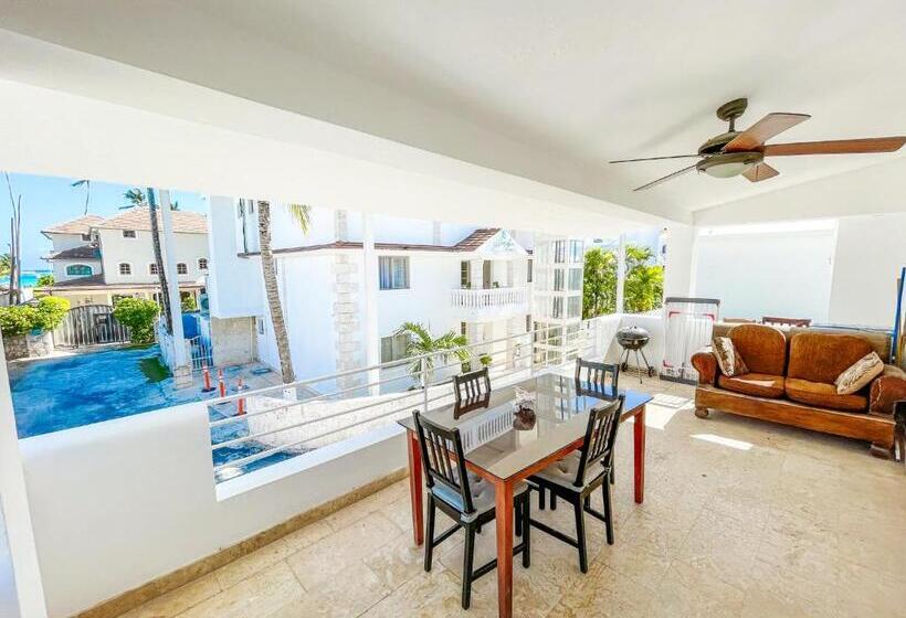 آپارتمان 1 خوابه با بالکن, Oceanfront & Garden View Villas Hotel Wifi Bbq Parking Los Corales Beach Club & Spa