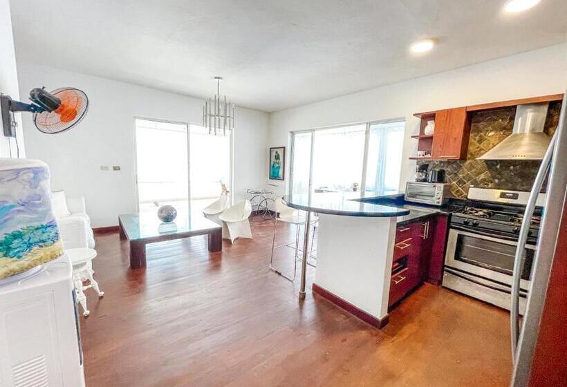 آپارتمان 1 خوابه با چشمانداز استخر, Oceanfront & Garden View Villas Hotel Wifi Bbq Parking Los Corales Beach Club & Spa