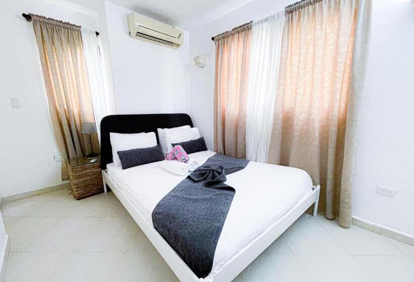 ویلای 1 خوابه با چشمانداز دریا, Oceanfront & Garden View Villas Hotel Wifi Bbq Parking Los Corales Beach Club & Spa