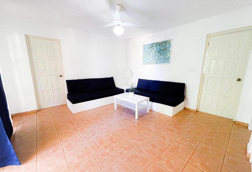 ویلای 1 خوابه با چشم‌انداز باغ, Oceanfront & Garden View Villas Hotel Wifi Bbq Parking Los Corales Beach Club & Spa