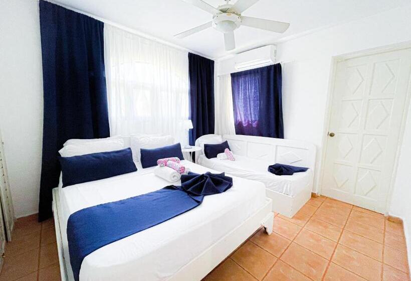 ویلای 1 خوابه با چشمانداز باغ, Oceanfront & Garden View Villas Hotel Wifi Bbq Parking Los Corales Beach Club & Spa