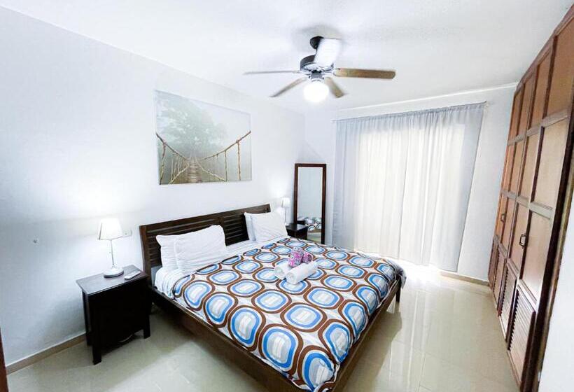 آپارتمان 1 خوابه با چشم‌انداز استخر, Oceanfront & Garden View Villas Hotel Wifi Bbq Parking Los Corales Beach Club & Spa