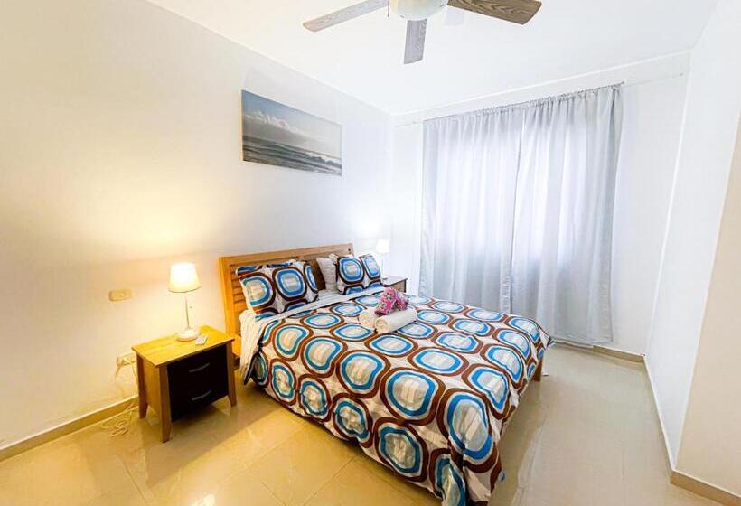 آپارتمان 1 خوابه با چشمانداز استخر, Oceanfront & Garden View Villas Hotel Wifi Bbq Parking Los Corales Beach Club & Spa