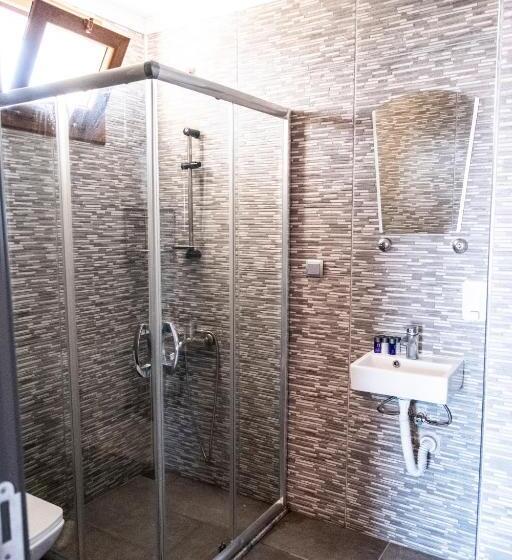 オーシャンビューデラックスルームバルコニー付き, Stone House Buti̇k Otel