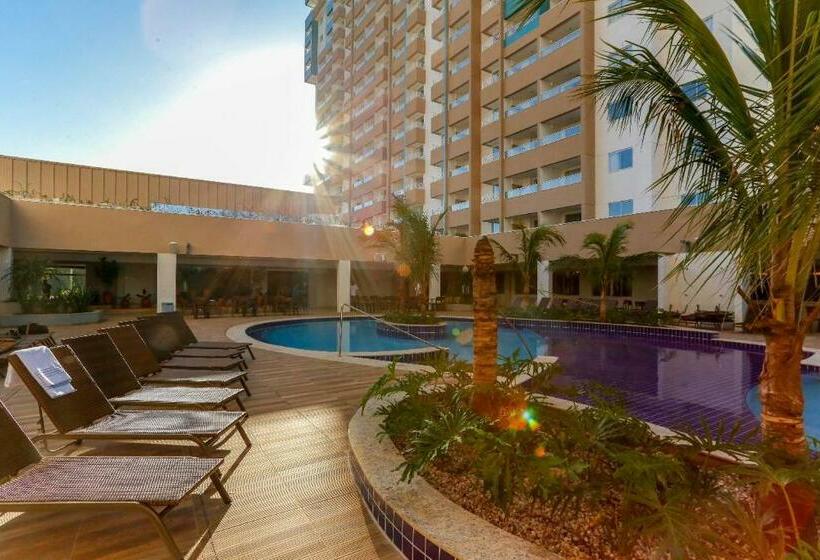 Apartamento 1 Dormitório com Sacada, Apartamento Olímpia Resort