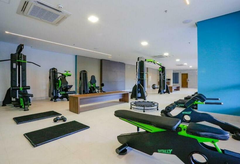 침실 1개 발코니 아파트, Apartamento Olímpia Resort