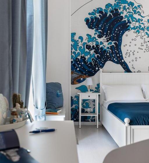 اتاق استاندارد چهارنفره با بالکن, B&b Sapore Di Mare