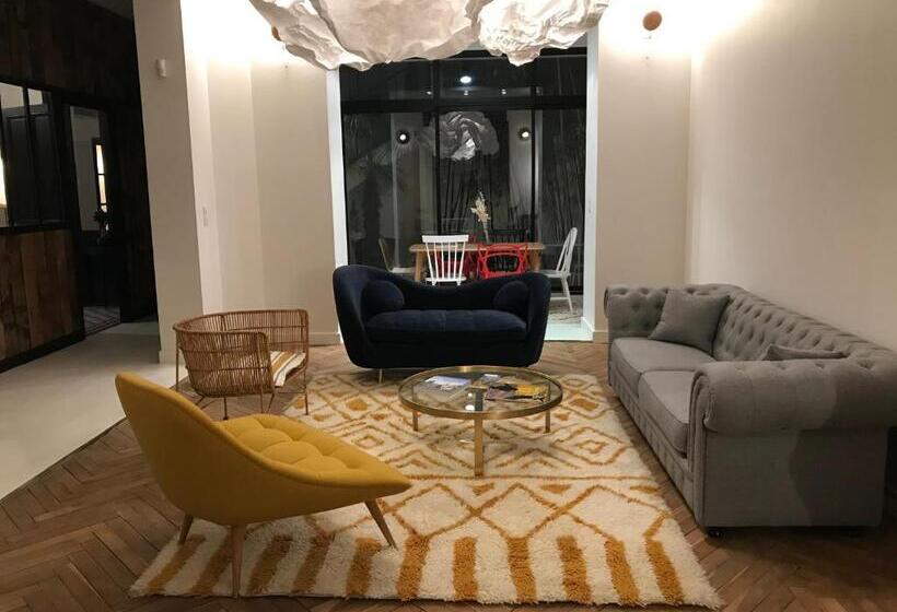 带大床的标准间, Maison Caju La Rochelle